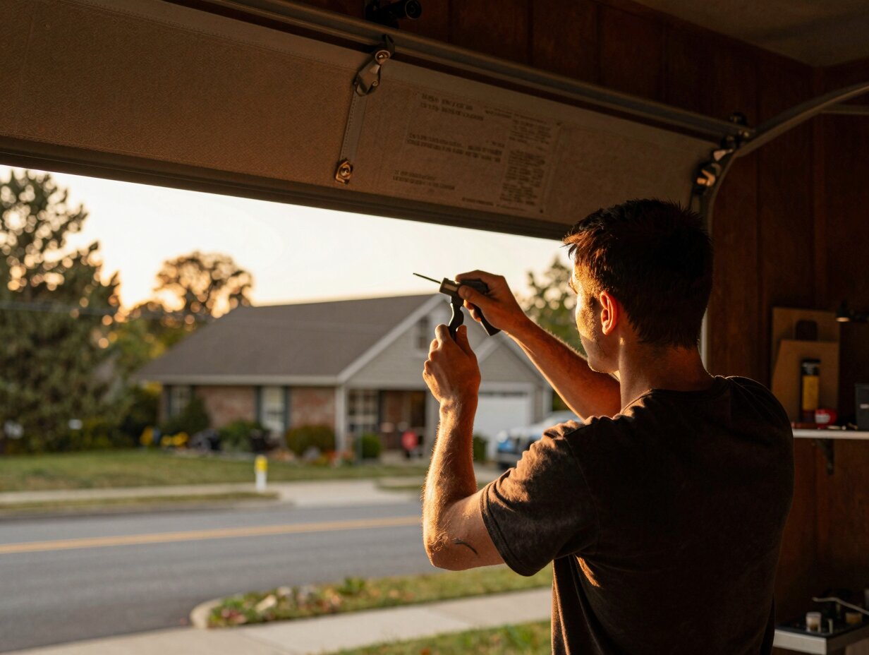 Asheville Garage Door Pros - Broken Spring Replacement